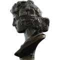 New Design Bronze Male Bacchus Bust Statue